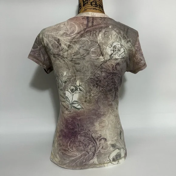 Apt.9 Fairy grunge or Y2K-inspired aesthetic Short Sleeved Tee Shirt ~ Medium - Picture 8 of 12